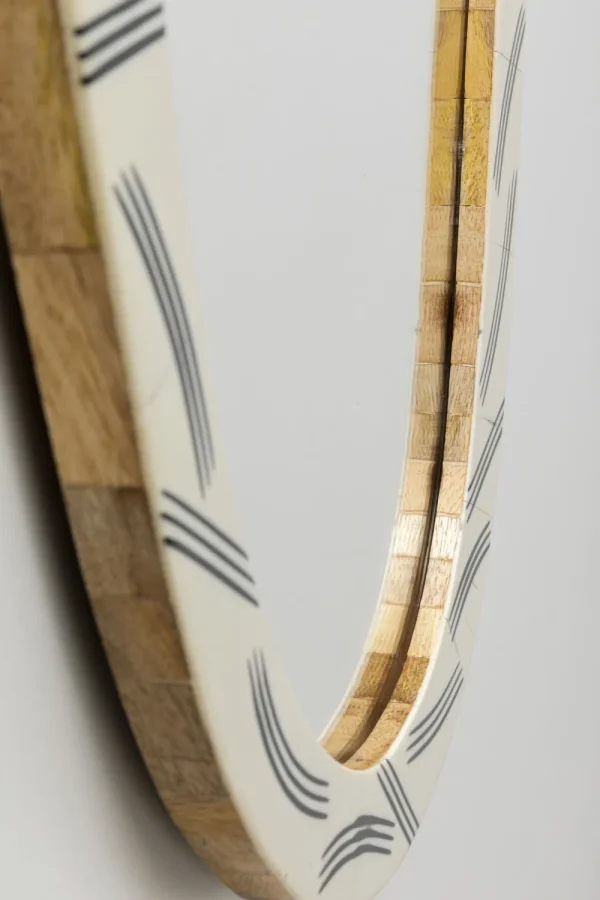 KARE Design Spiegel Planos White 43x93cm