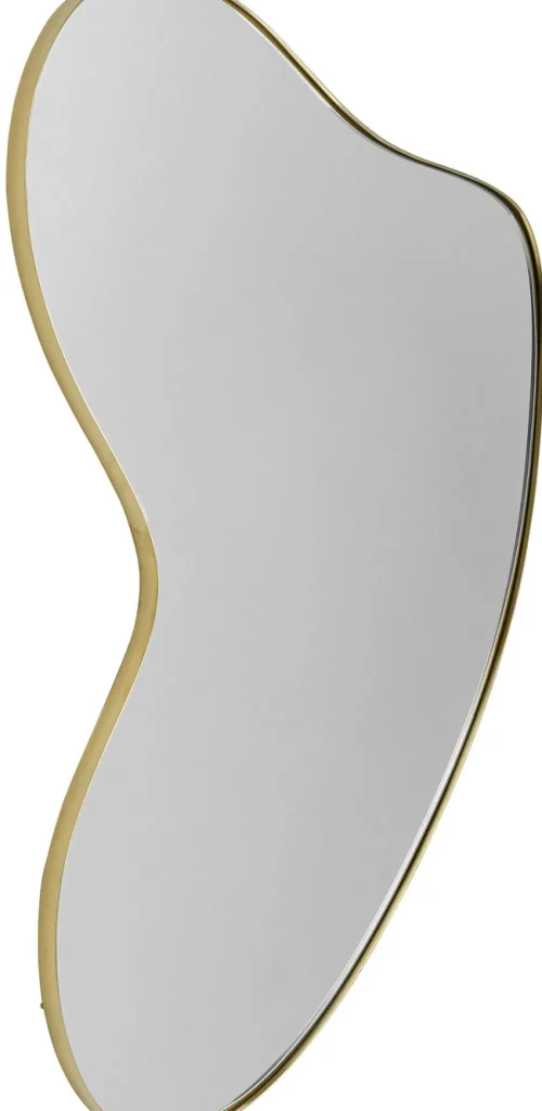 KARE Design Spiegel Shape Messing 110x120cm