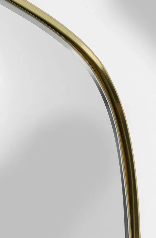 KARE Design Spiegel Shape Messing 110x120cm