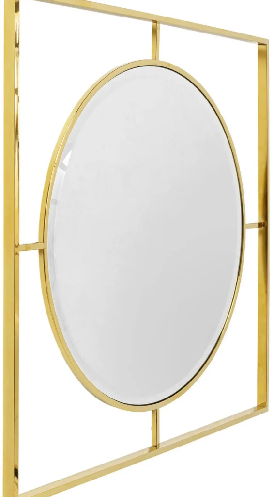 KARE Design Spiegel Stanford Frame Goud Ø90cm