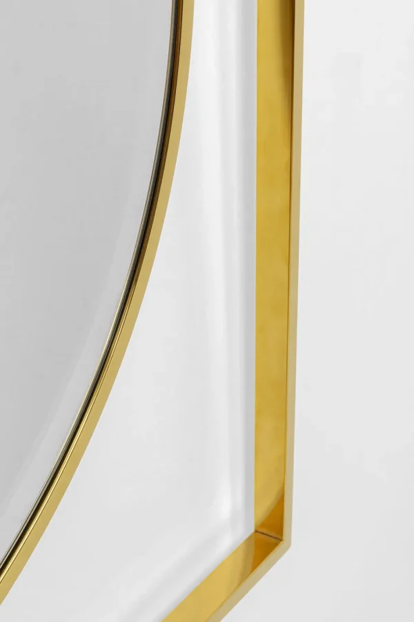 KARE Design Spiegel Stanford Frame Goud Ø90cm
