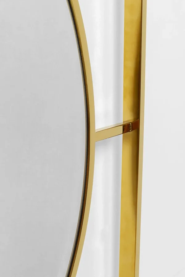 KARE Design Spiegel Stanford Frame Goud Ø90cm