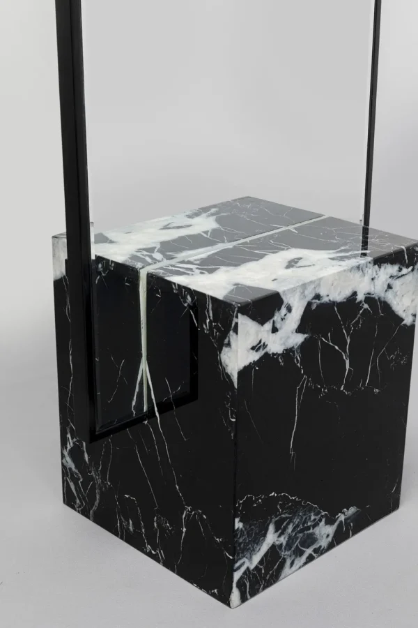 KARE Design Staande Spiegel Hulda Black 46x180cm