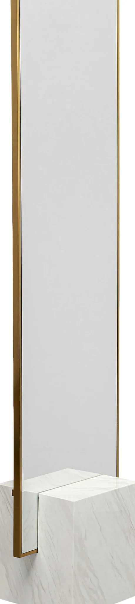 KARE Design Staande Spiegel Hulda Brass 46x180cm