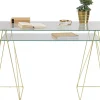 KARE Design Tafel Onderstel Polar (Pair) Brass Matt 31x40cm