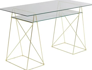 KARE Design Tafel Onderstel Polar (Pair) Brass Matt 31x40cm