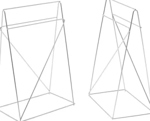 KARE Design Tafel Onderstel Polar (pair) 31x49cm