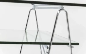 KARE Design Tafel Polar Chroom 8mm ESG