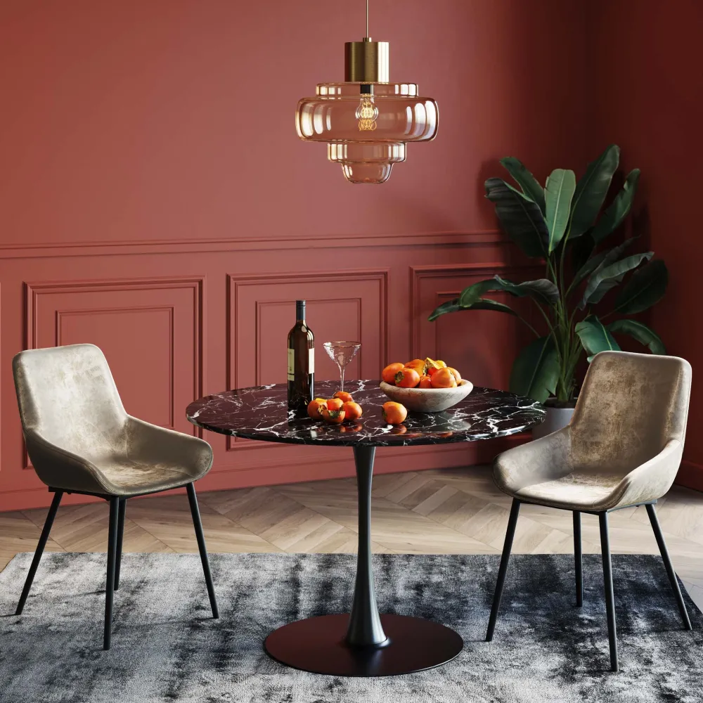 tafel_veneto_marmer_zwart_cm_5.webp KARE Design Tafel Veneto Marmer Zwart Ø110cm