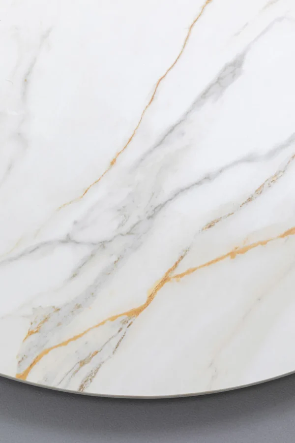 KARE Design Tafelblad Invitation Round Ceramic White 90cm