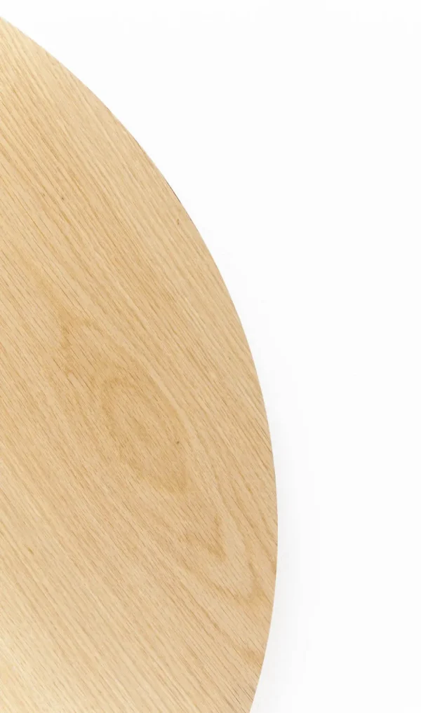 KARE Design Tafelblad Invitation Round Oak 90cm