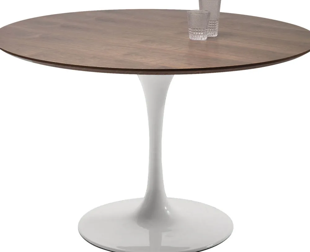 tafelblad_invitation_round_walnut_cm_2.webp KARE Design Tafelblad Invitation Round Walnut 120cm