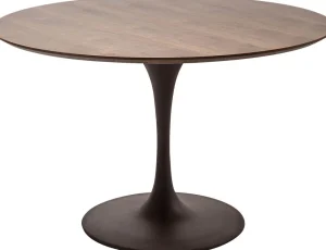 KARE Design Tafelblad Invitation Round Walnut 120cm