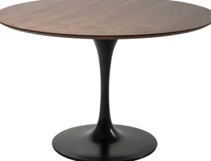 KARE Design Tafelblad Invitation Round Walnut 120cm