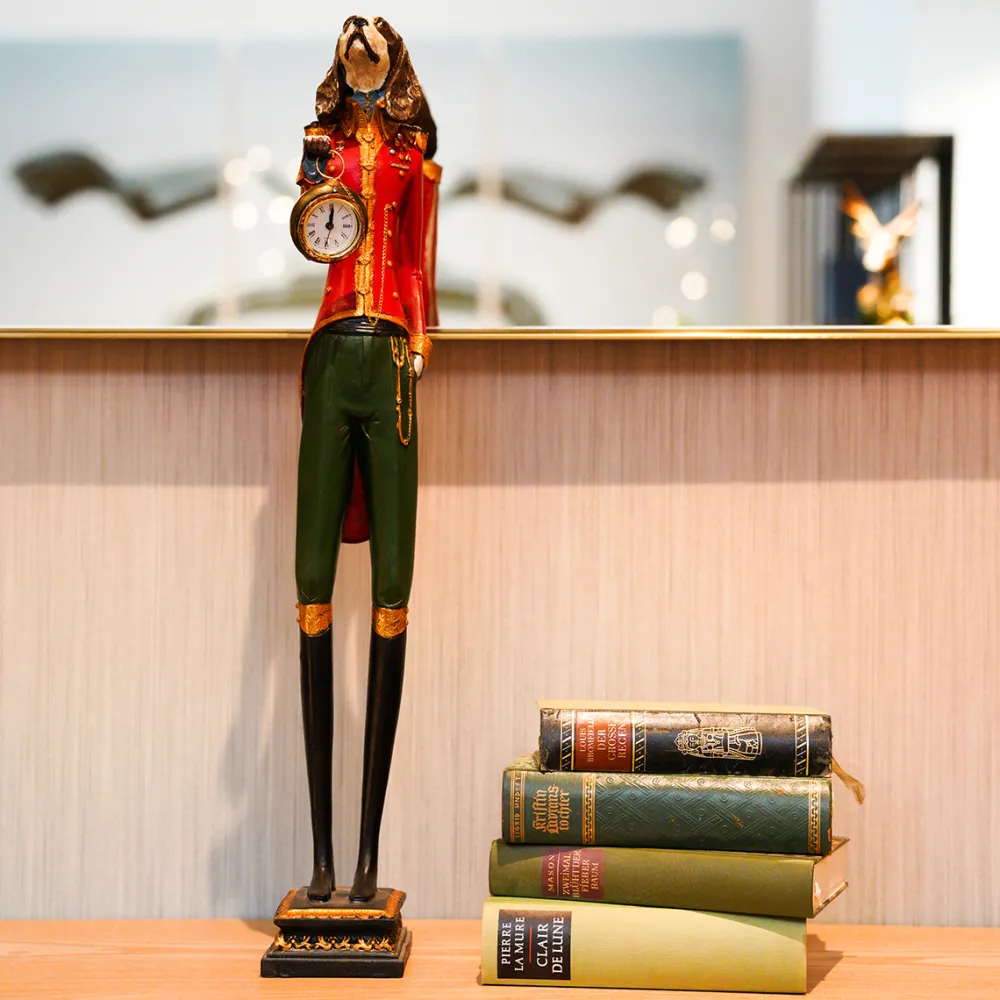 tafelklok_gentleman_dog_0.webp KARE Design Tafelklok Gentleman Dog