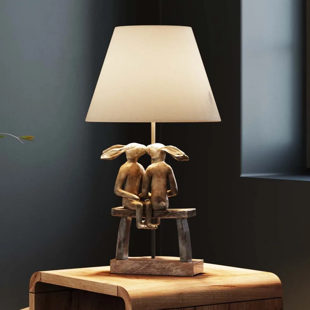 tafellamp_animal_bunny_love_cm_0.webp KARE Design Tafellamp Animal Bunny Love 53cm