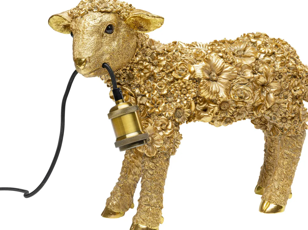 tafellamp_animal_flower_sheep_gold_cm_2.webp KARE Design Tafellamp Animal Flower Sheep Gold 36cm
