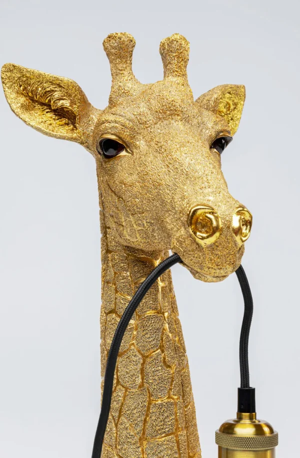 KARE Design Tafellamp Animal Giraffe Gold 50cm