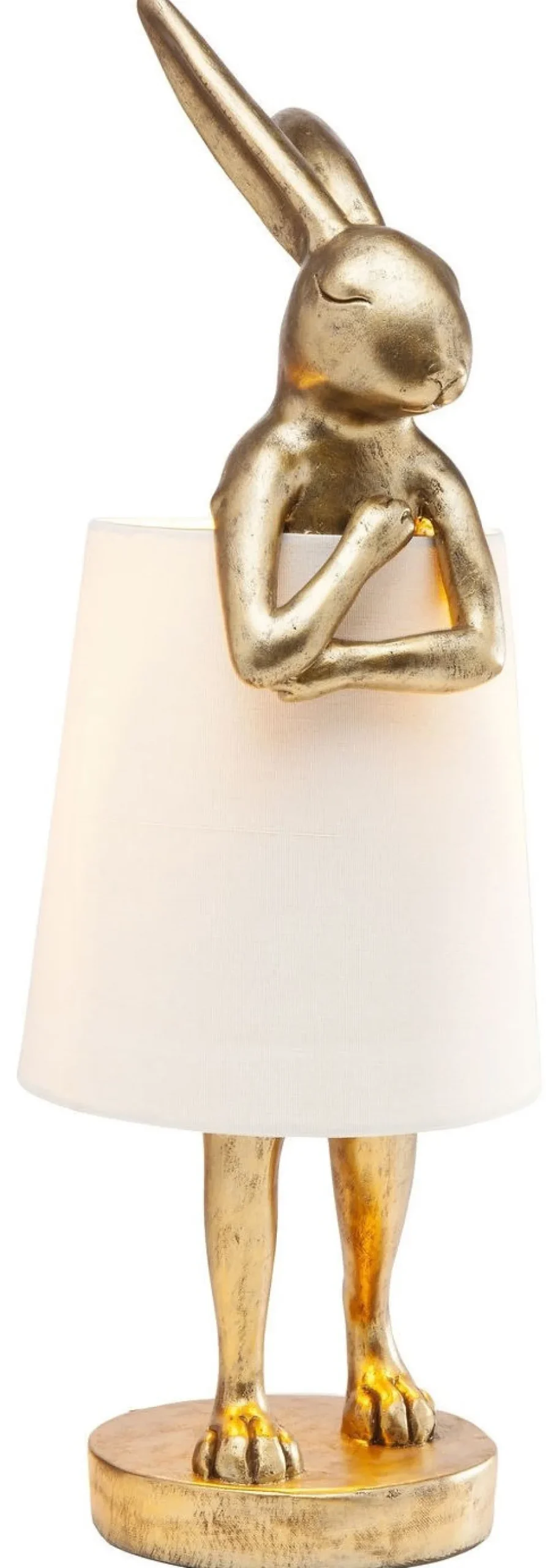 tafellamp_animal_konijn_goud_cm_3.webp KARE Design Tafellamp Animal Konijn Goud 68cm