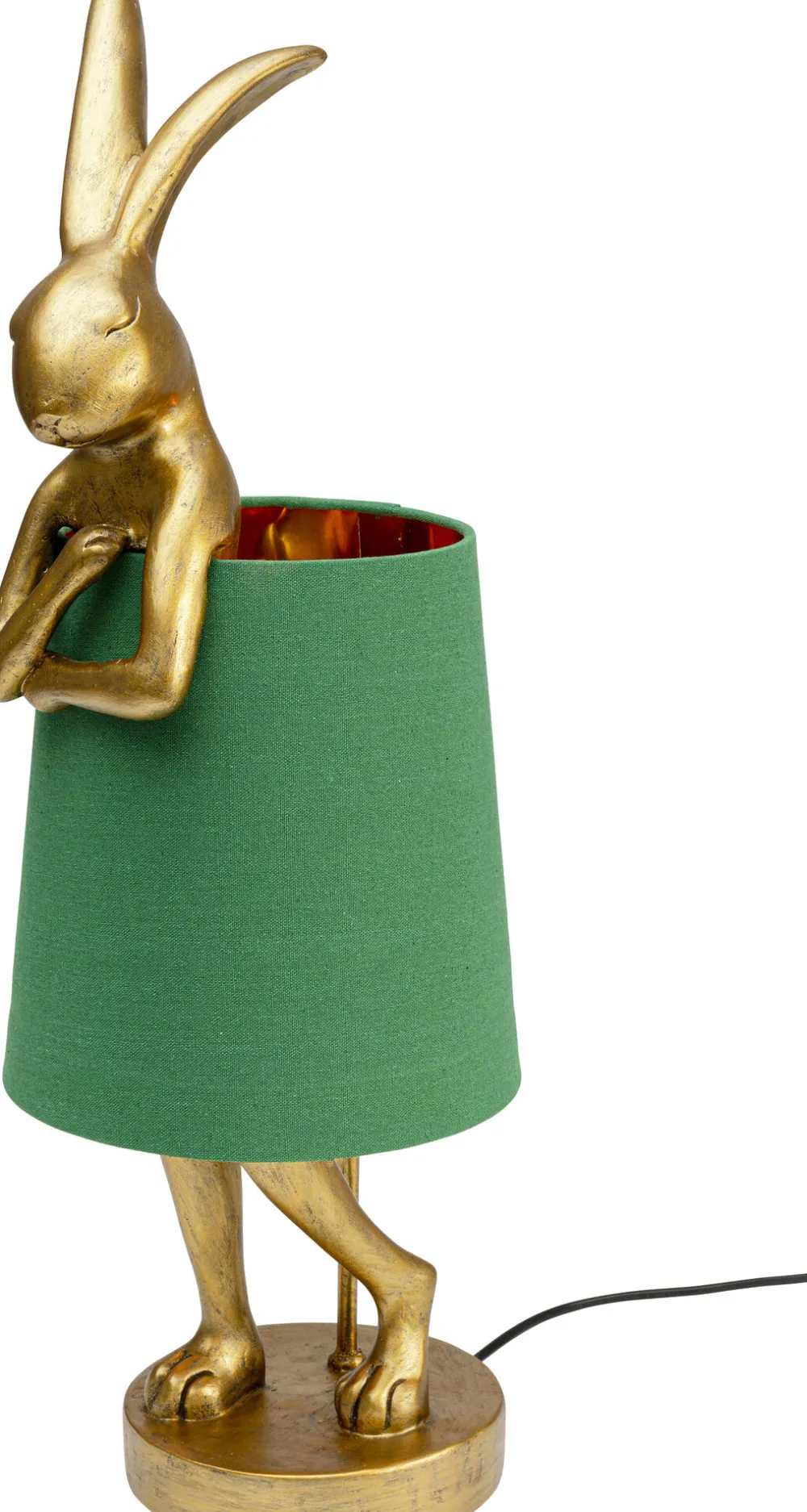 tafellamp_animal_rabbit_goldgreen_cm_2.webp KARE Design Tafellamp Animal Rabbit Gold/Green 68cm