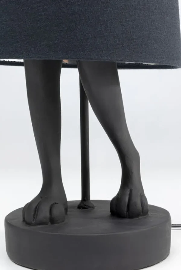 KARE Design Tafellamp Animal Rabbit Matt Black 68cm
