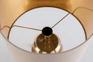 KARE Design Tafellamp Barock Goud Beige