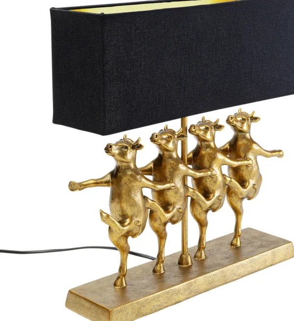 KARE Design Tafellamp Dancing Cows Zwart