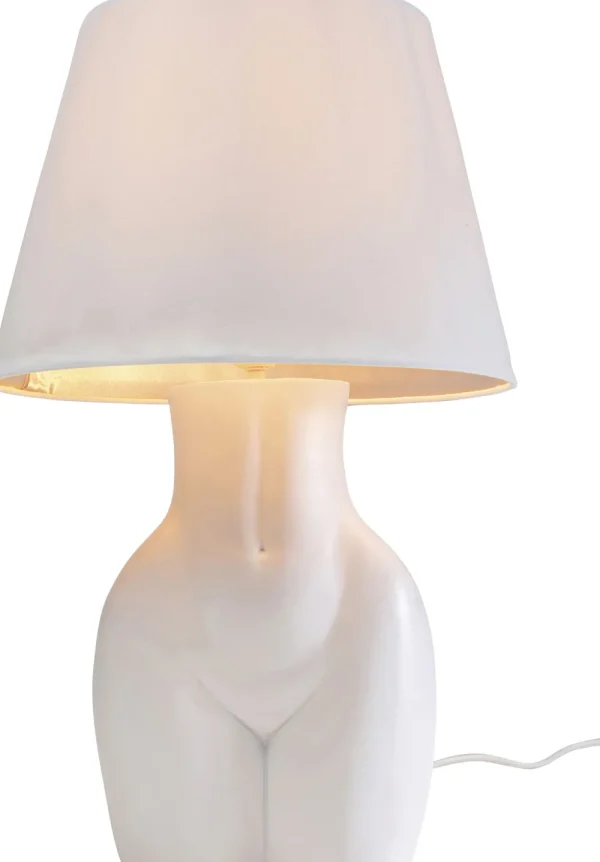 KARE Design Tafellamp Donna White 48cm