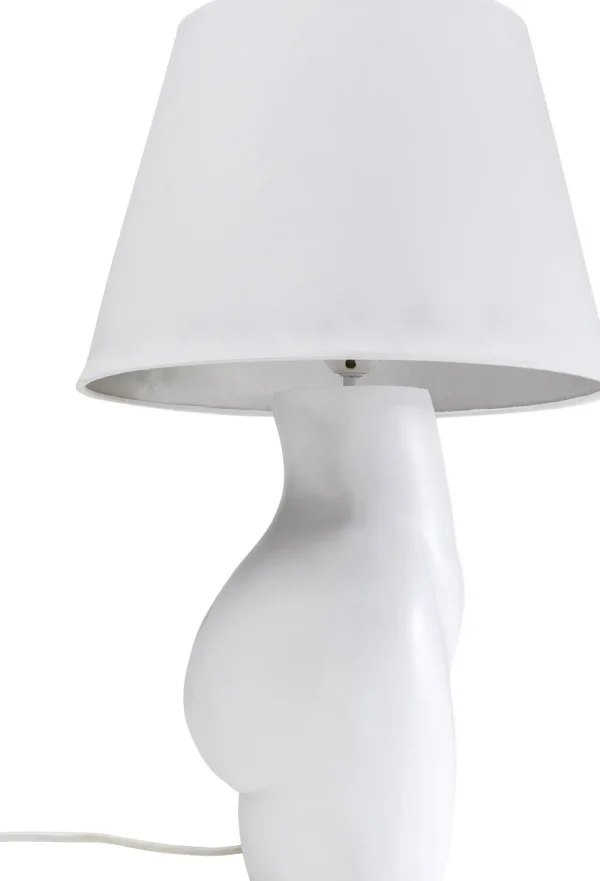 KARE Design Tafellamp Donna White 48cm