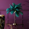 KARE Design Tafellamp Feather Palm Green 60cm