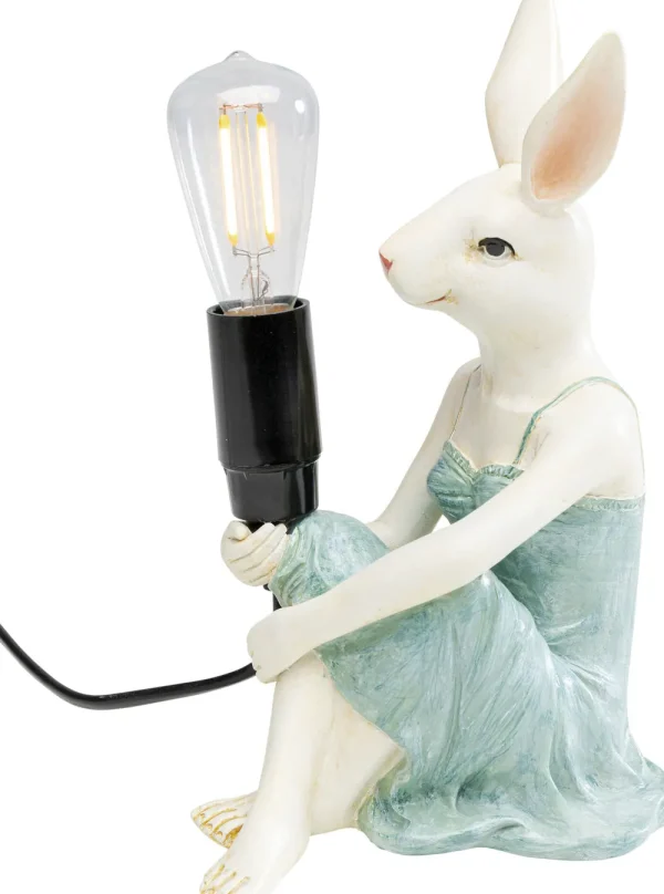 KARE Design Tafellamp Girl Rabbit 21cm