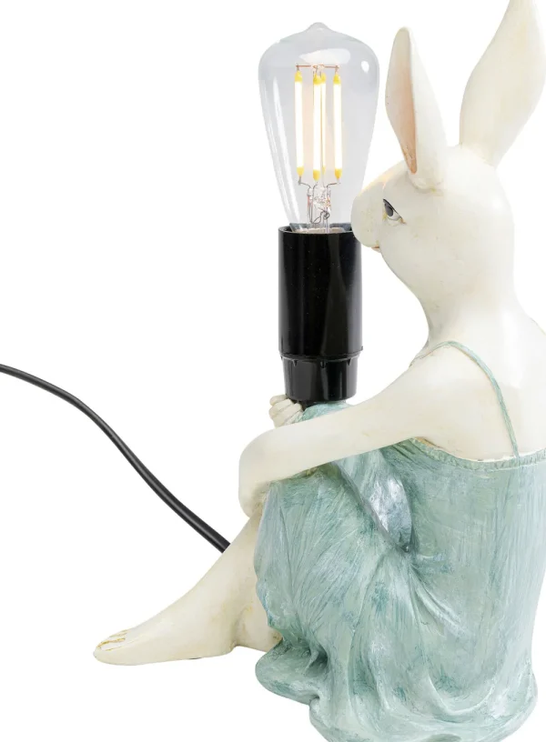 KARE Design Tafellamp Girl Rabbit 21cm
