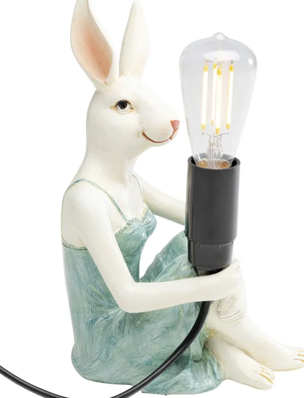 KARE Design Tafellamp Girl Rabbit 21cm