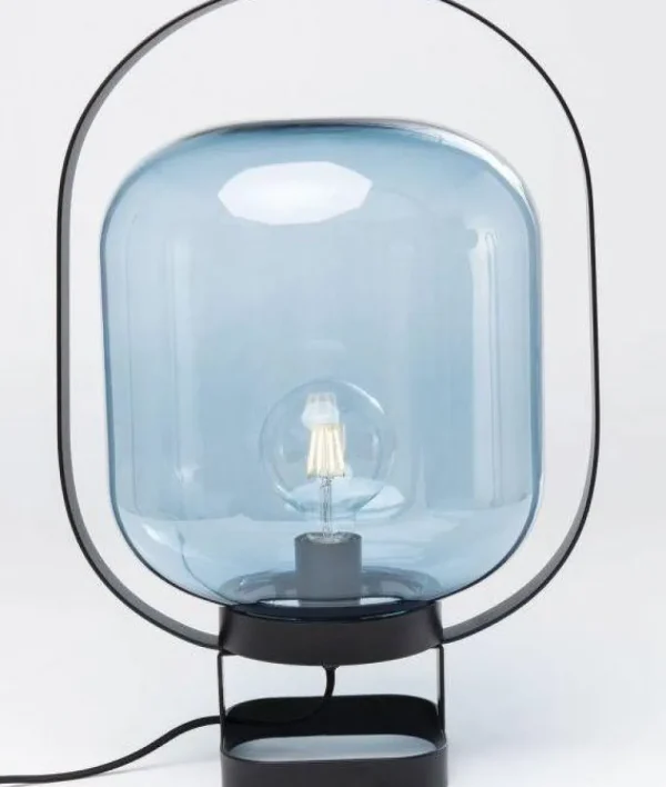 KARE Design Tafellamp Jupiter Blue-Black