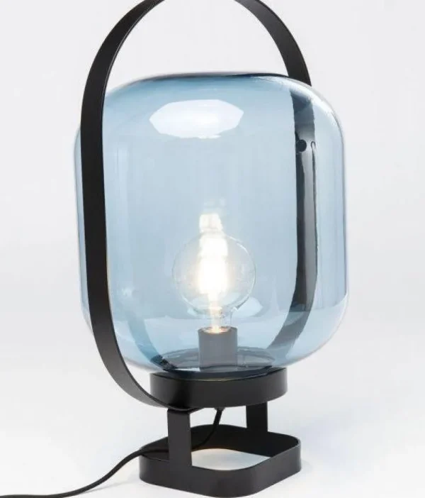 KARE Design Tafellamp Jupiter Blue-Black