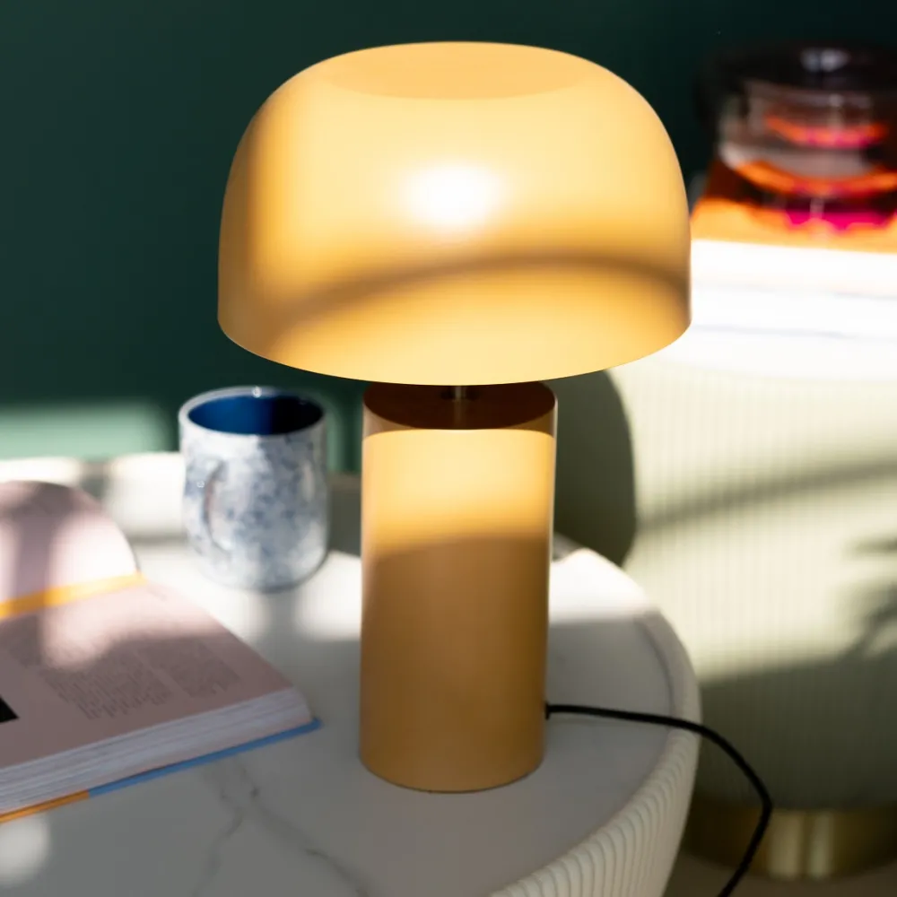 tafellamp_loungy_curry_cm_0.webp KARE Design Tafellamp Loungy Curry 38cm