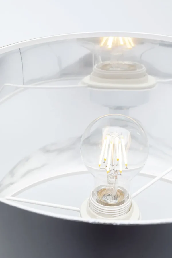 KARE Design Tafellamp Mamo Deluxe White 38cm