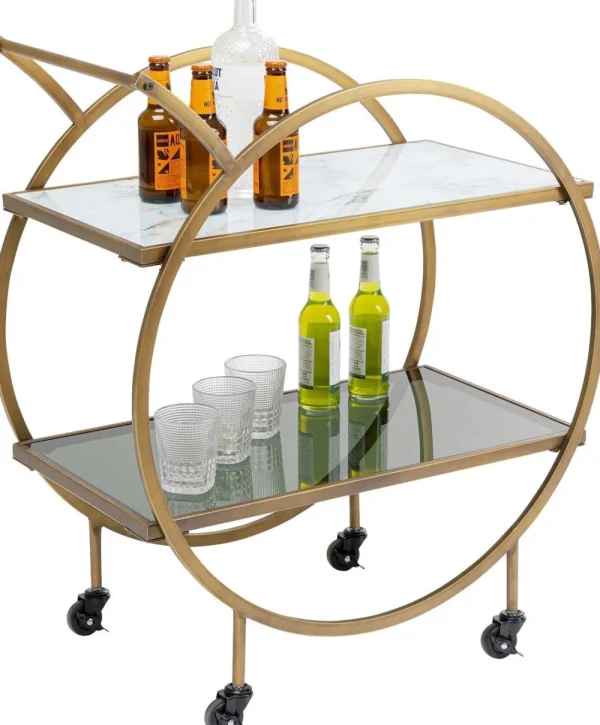 KARE Design Trolley Loft Messing