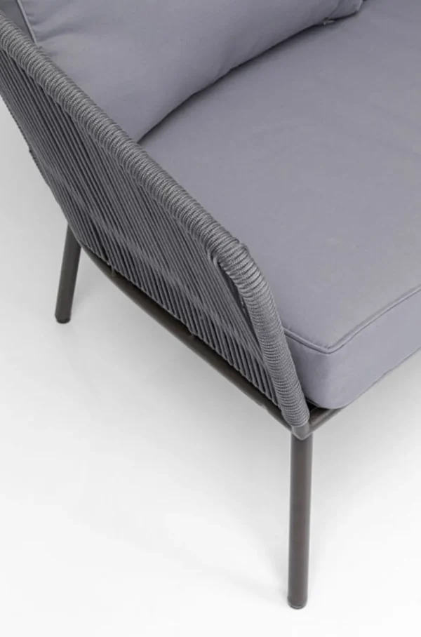 KARE Design Tuinset Elba Grey Quattro (4/part)