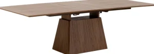 KARE Design Uitschuifbare Eettafel Benvenuto Walnut 200(50)x110cm