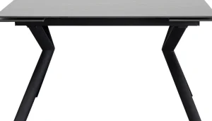 KARE Design Uitschuifbare Eettafel Xenia Black 140(30+30)x80cm