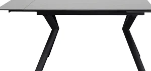 KARE Design Uitschuifbare Eettafel Xenia Black 140(30+30)x80cm