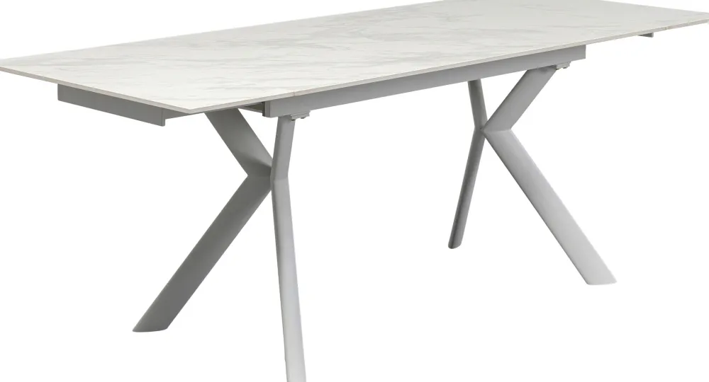 uitschuifbare_tafel_xenia_white_xcm_1.webp KARE Design Uitschuifbare Tafel Xenia White 140(+30+30)x80cm