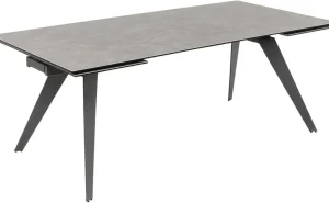 KARE Design Uitschuiftafel Amsterdam Donker 200(45+45)x100cm