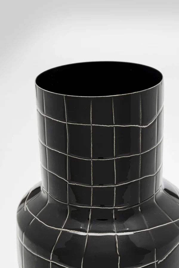 KARE Design Vaas Black Mesh 33cm