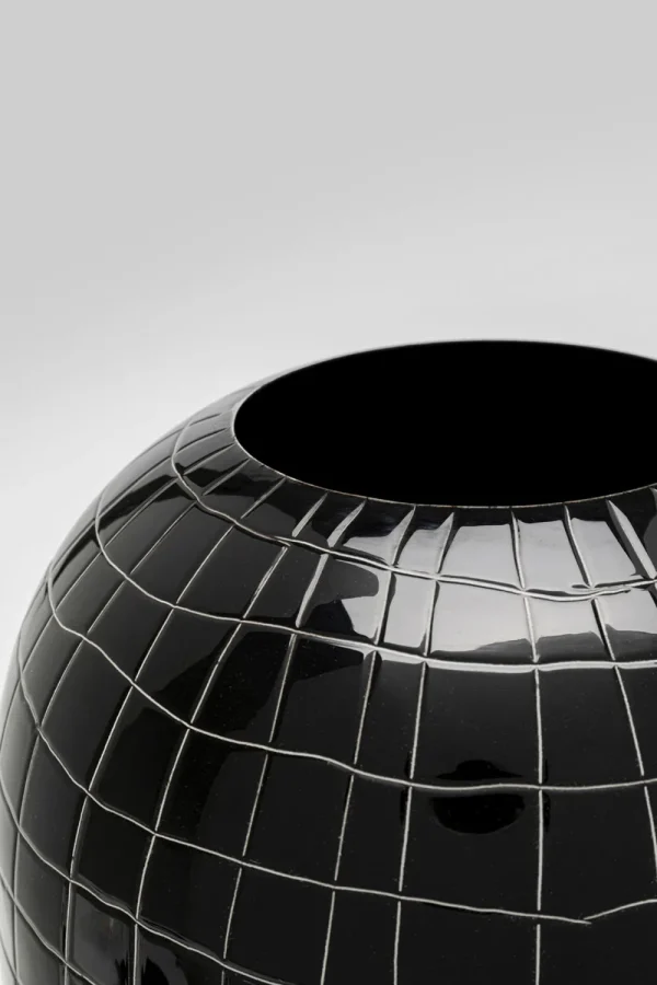 KARE Design Vaas Black Mesh 26cm