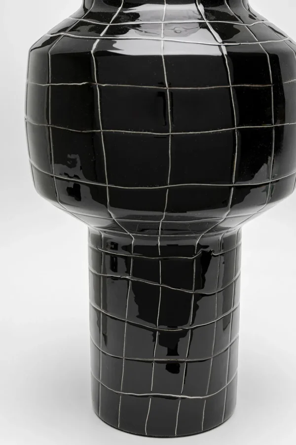 KARE Design Vaas Black Mesh 42cm