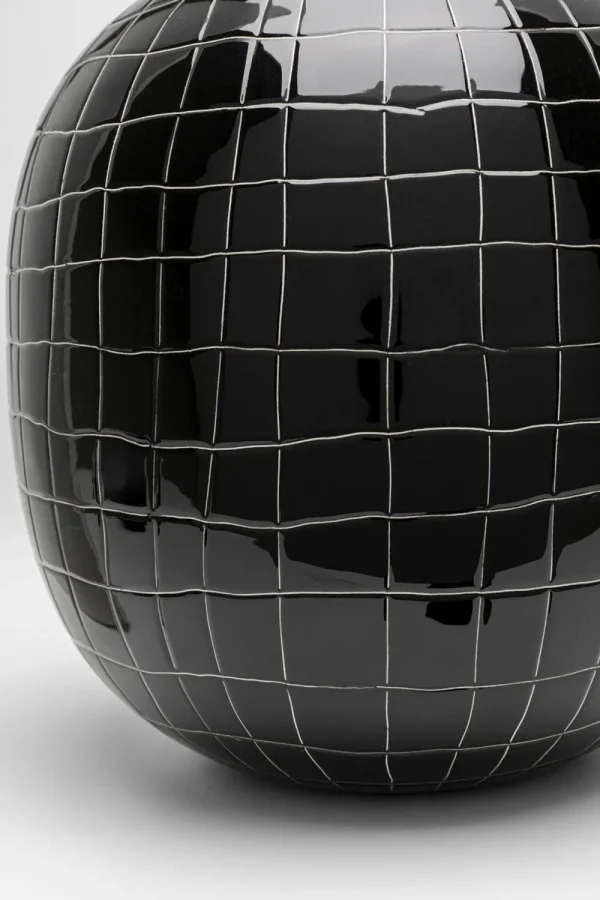 KARE Design Vaas Black Mesh 26cm
