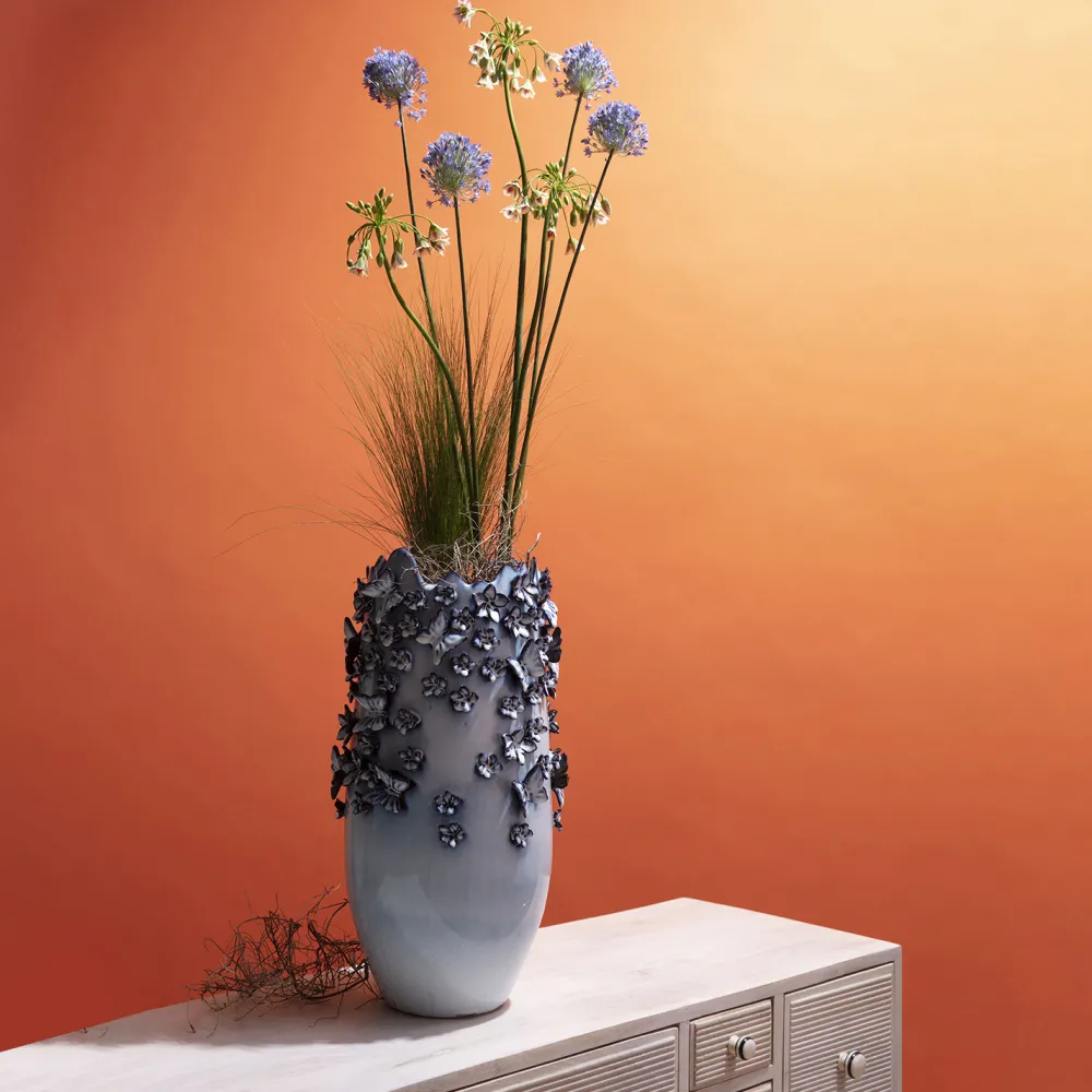 vaas_butterflies_lichtblauw_cm_0.webp KARE Design Vaas Butterflies Lichtblauw 50cm