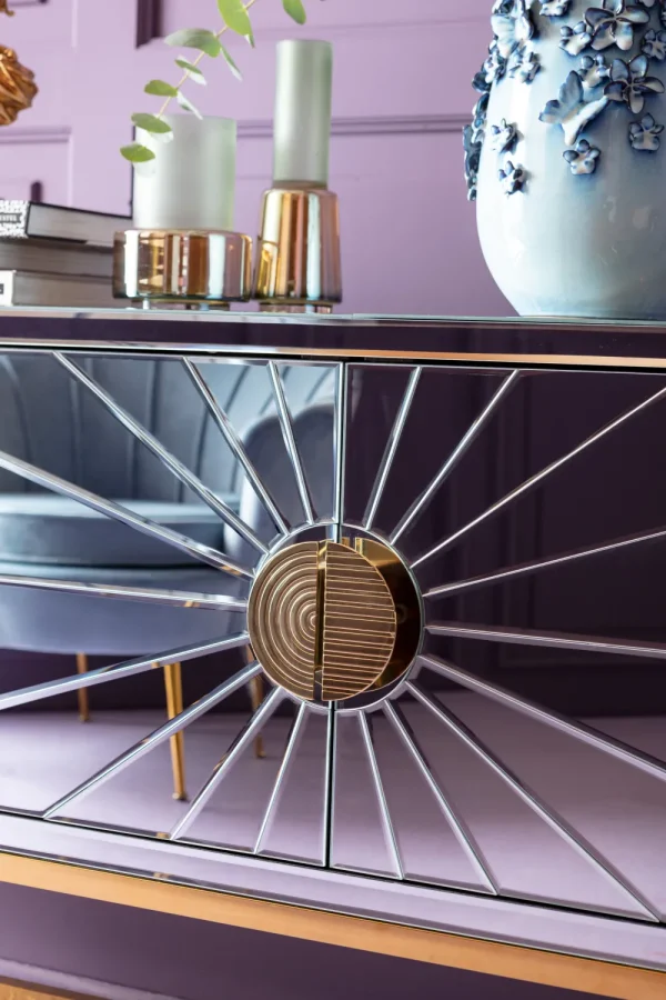 KARE Design Vaas Butterflies Lichtblauw 35cm